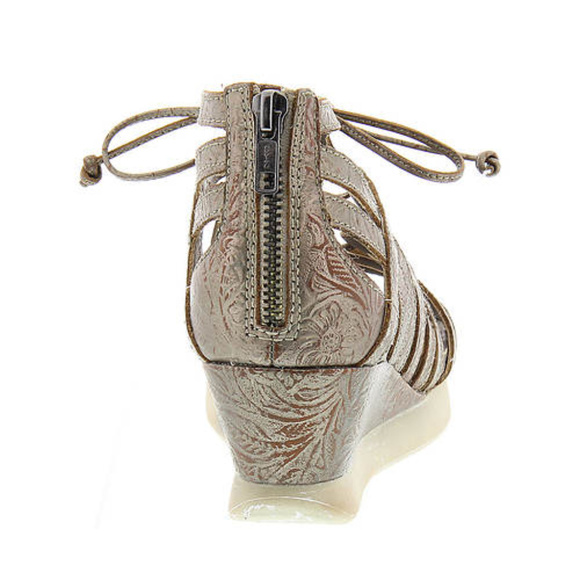 OTBT Women's Nomadic Wedge Sandals - Pewter - Picture 4 of 4